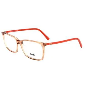 Fendi Men's 53mm Translucent Peach Opticals FENDI-945-749 - Picture 1 of 3