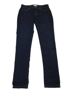EILEEN FISHER Dark Wash Organic Cotton Blend 5 Pocket Skinny Jeans Womens sz 4 - Picture 1 of 8