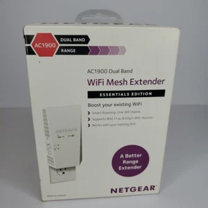 Netgear AC1900 Dual Band WiFi Mesh Extender EX6400-100V3 | Nowy w otwartym pudełku - Zdjęcie 1 z 6