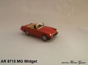 1:86 - H0 SCALE AUTO REPLICAS AR. 8715 MG MIDGET WHITE METAL CAR KIT - Picture 1 of 4