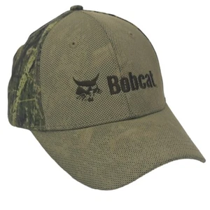 Bobcat Equipment Hat - Camouflage Adjustable Strap Genuine Skid-Steer Loaders - Picture 1 of 6