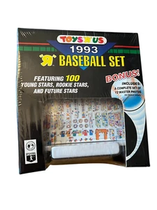 Toys 'R' Us Topps Baseball 1993 Set 100 Cards & 12 Master Photos Brand New BNiB - Picture 1 of 2