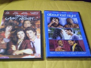 (2) About Last Night DVD Lot: 80's Original + Kevin Hart Reboot (NEW) - Picture 1 of 1