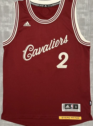 Rare Adidas 2015 NBA Christmas Day Cleveland Cavaliers Kyrie Irving Jersey Cover