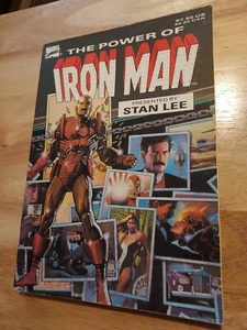 Power Of Iron Man Graphic Novel (1989) By Stan Lee - Picture 1 of 5