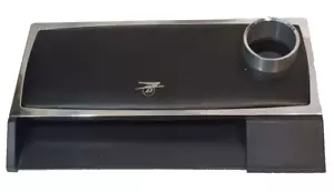 VINTAGE RARE AEROLINEAS ARGENTINAS DESKTOP ORGANIZER PLASTIC AND METAL FOR PEN - Picture 1 of 7