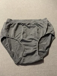 Barely There Flawless Fit Microfiber High-waisted Brief 4/5 Gray New - Picture 1 of 3