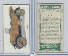C22 Imperial Tobacco, Motor Cars, 1921, #11 Fiat