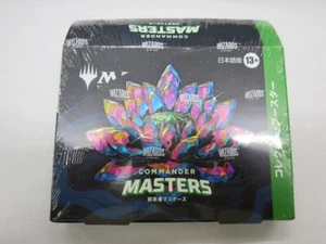 MTG Collector Booster Box Commander Masters japan ver Sealed New - Picture 1 of 1