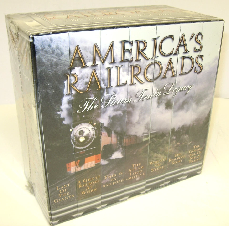America's Railroads-Steam Trai (VHS)