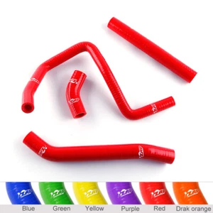 Red  fit Honda TRX700XX TRX 700XX 2008 2009 2010 2011 Silicone Radiator Hose Set - Picture 1 of 4