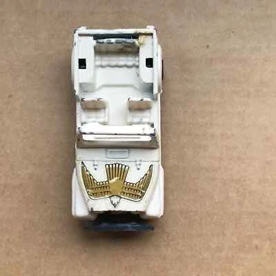 Jeep Ertl 4 x 4 vintage - feito em Hong Kong - decalque águia no capô - branco 2 1/2" - Imagem 1 de 4