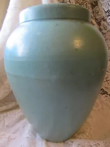 Jarrón de cerámica Robinson Ransbottom de 12" de alto tarro de aceite - Imagen 1 de 13