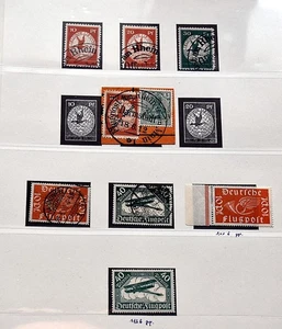 DT. REICH 1912/1923 Umfangreiche gestempelte Sammlung Gelber Hund Signierte usw. - Picture 1 of 21