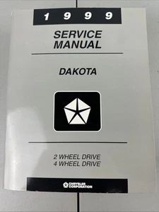 1999 Dodge Dakota Truck Dealer Service Shop Repair Manual Pickup Original - Picture 1 of 6