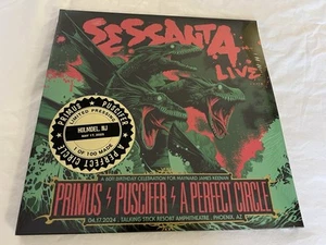 Sessanta Live Vinyl 4LP Primus, Puscifer Perfect Circle 1/100 Holmdel NJ Jersey - Picture 1 of 2