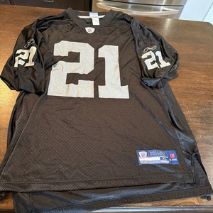 Oakland Raiders Maglia Uomo XL Nero Reebok Nnamdi Asomugha 21 - Foto 1 di 6