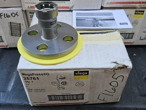 NEW 1/2" VIEGA MEGA PRESS G 25761 FLANGE CARBON STEEL - Picture 1 of 6