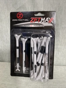 Zero Friction ZFT Max 3-Prong 3 1/4" Golf Tees (18 Tees) New in Box - Picture 1 of 2