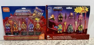 Mega Construx Masters Of The Universe Battle for Eternia Collection 1 & 2 MOTU - Picture 1 of 13
