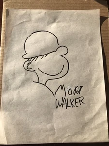 Dibujo artístico cómic original vintage Mort Walker Beetle Bailey - Imagen 1 de 1