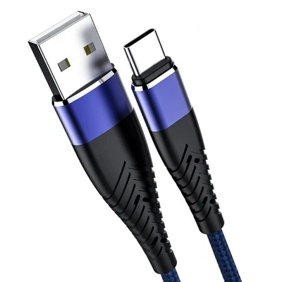 For iPhone 17 Pro Max 16 Plus USB-A Cable Fast Braid Type C Charging Data Cord - Image 1 of 4