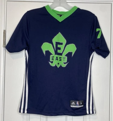 Adidas Youth NBA All Star East Carmelo Anthony Jersey Navy Blue Size Medium Read - Image 1 of 4
