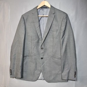 Blazer Colección M&S Para Hombre 40 pulgadas Pecho Gris Ajuste A Medida - Imagen 1 de 9