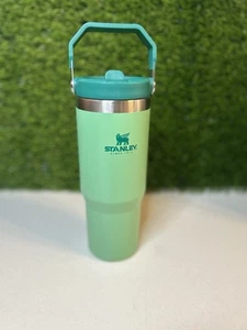 Stanley Iceflow Flip Straw Stainless Steel Tumbler 30 oz Jade - Picture 1 of 3