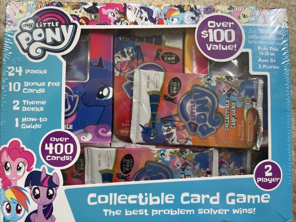 Juego de Cartas Coleccionables My Little Pony Caja Super Valor Foto 1 de 2