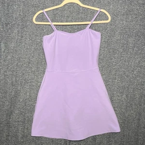 Alo Yoga Alosoft Courtside Tennis Dress Violet Skies S - Picture 1 of 9