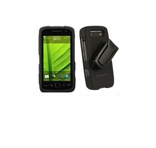 Funda protectora flexible a presión con clip para guante corporal para Blackberry Torch 9850 Verizon Sprint Foto 1 de 4