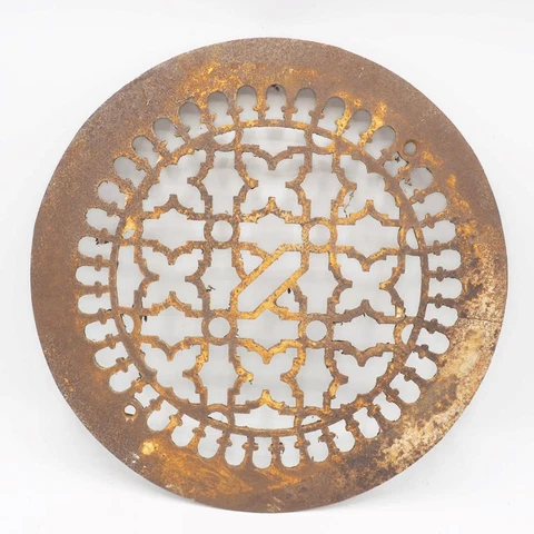Victorian Cast Iron Heat Register Grate Cover