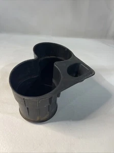 2003 04 05 06 2007 Cadillac CTS Cup Holder Insert Rubber Console OEM Black - Picture 1 of 7