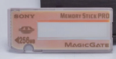 Mint - Sony 256mb Memory Stick Pro MSX-256 Camera Flash Card - Made In Japan - Image 1 of 2