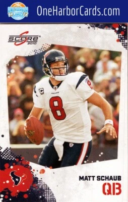 2010 Score Houston Texans #118 Matt Schaub - Image 1 of 2