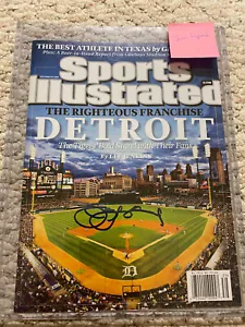 Jim Leyland Signed Sports Illustrated Detroit Tigers Auto Hall of Fame - Picture 1 of 1