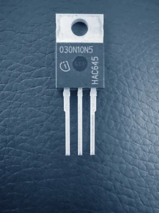 2X | 10X IPP030N10N5 030N10N5 Infineon Power MOSFET 100V 120A 3mΩ 250W TO220 - Picture 1 of 3