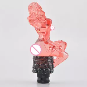 Universal Truck Manual Sexy Red Lady Girl Shift Knob Gear Stick Shifter Lever - Picture 1 of 10