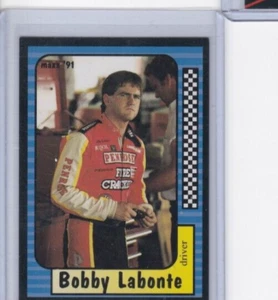 BOBBY LABONTE 1991 MAXX RACE CARDS COLLECTION ROOKIE CARD-SHIPS FREE TO THE US! - Picture 1 of 24