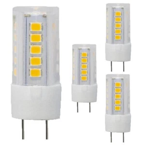 Diodesy 4PK G4 LED Landscape Light Bulb, 4.5W, 40W, 3000K, T5, 400LM, 12V - Picture 1 of 7