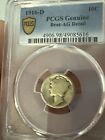 New Listing1916 d mercury dime pcgs Ag Detail Genuine Bent