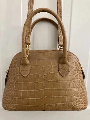 Bolso Bandolera de Cuero OSPREY London by Graeme Ellisdon Doble Asa Foto 1 de 4