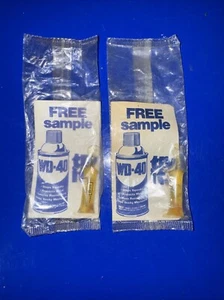 Lotto di 2 campioni vintage mai aperti omaggio WD-40. (B4) - Foto 1 di 4