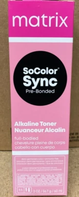 Matrix цвет синхронизации, Demi-постоянный цвет волос - 5VV - средний коричневый фиолетовый - Изображение 1 из 2