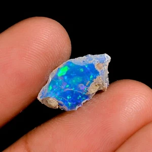 Ópalo seco áspero 1,50 quilates natural etíope Welo ópalo crudo ópalo de fuego piedra preciosa - Imagen 1 de 4