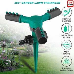 360° Flexible Yard Garden Lawn Water Sprinkler Watering Sprayer Automatic System - Picture 1 of 12
