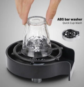 Kitchen Sink Glass Washer Automatic Cup Bar Glass Bottle Washer High Pressure - Picture 1 of 4