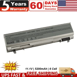 Laptop Battery For Dell Latitude E6400 E6410 E6500 E6510 PT434 PT435 W1193  - Picture 1 of 8