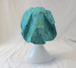 String Instruments Bouffant Surgical Dental Scrub Cap Chemo Hat - Bild 1 von 4